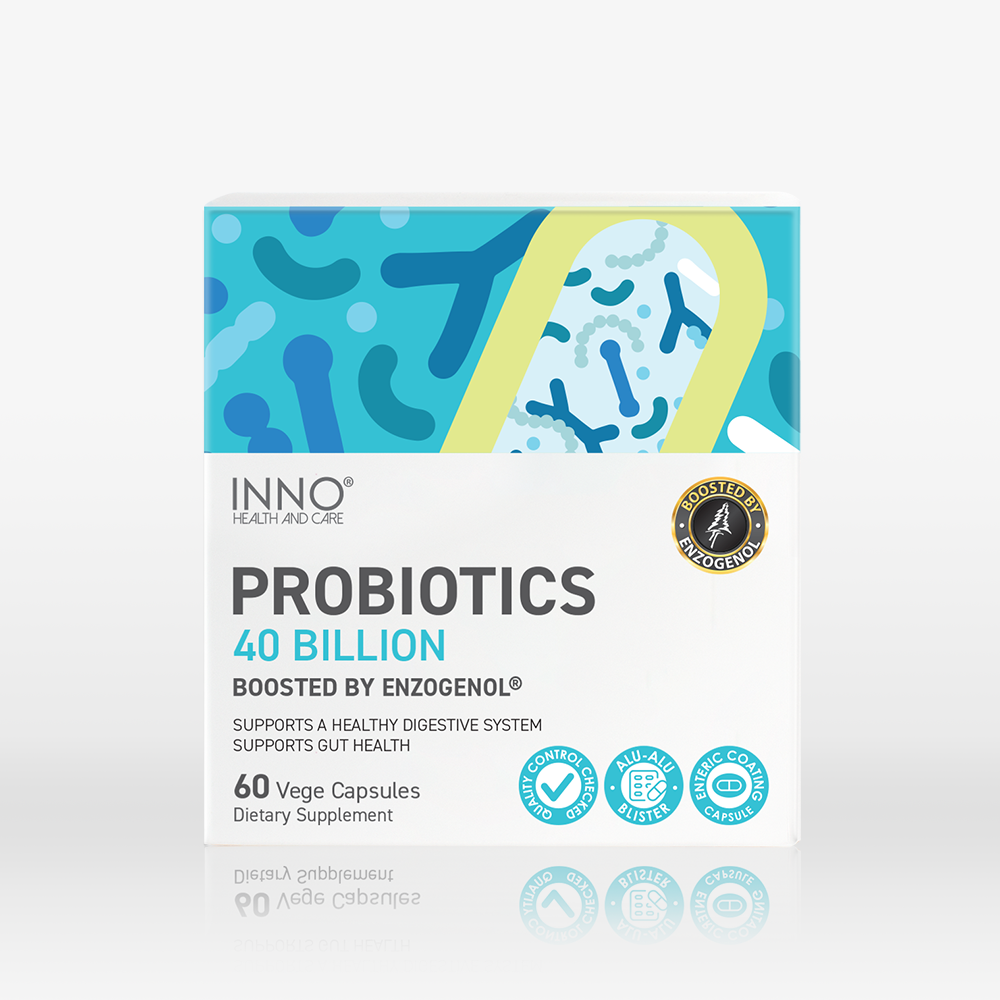 40 Billion E-Viscera-3 Probiotic - 60 Capsules For Digestive & Immune Health